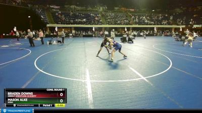 140 lbs Cons. Round 1 - Mason Alke, Iowa vs Braden Downs, Sebolt Wrestling Academy