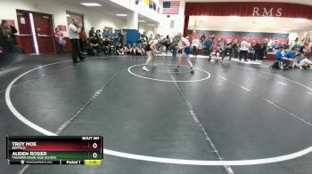 120 lbs Cons. Round 4 - Troy Moe, Buffalo vs Auden Rosier, Thunder Basin High School
