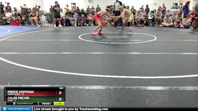 120 lbs Round 5 (6 Team) - Pierce Hoffman, Front Royal vs Caleb Melvin, SLWC