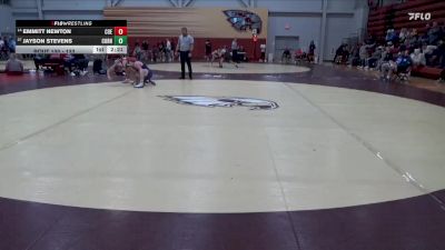 133 lbs Quarterfinal - Emmitt Newton, Coe vs Jayson Stevens, Cornell College