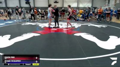 130-135 lbs Round 4 - Gavin Frei, WA vs Ryder McGuffey, AK