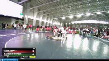 132 lbs Champ. Round 1 - Tyler Garrett, American Fork vs Dawson Thompson, Morgan