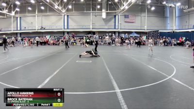 48 lbs Round 1 (4 Team) - Apollo Hawkins, Mat Assassins Black vs Brock Bateman, U2 Uprising Black