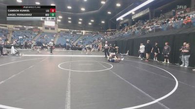 125 lbs Quarterfinal - Camdon Kunkel, Labette Community College vs Angel Fernandez, Missouri Baptist University