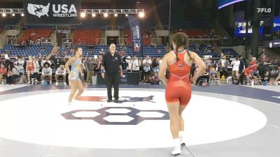 115 lbs Champ. Rd Of 64 - Libby Roberts, WA vs Zoee Sadler, IL