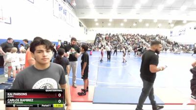 110-114 lbs Quarterfinal - Kai Parsons, Ocrtc vs Carlos Ramirez, Pico Punishers