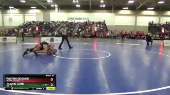 165 lbs Placement Matches (16 Team) - Austin Lamb, RIT vs Payton Geigner, North Central