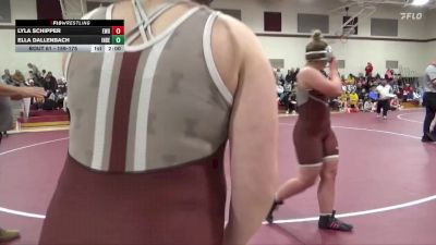 159-175 lbs 1st Place Match - Lyla Schipper, Western Dubuque Girls vs Ella Dallenbach, Independence Girls