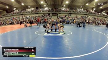 90 lbs Champ. Round 1 - Jameson Young, Wentzville Wrestling Federation-AAA vs Barron Phillips, Rolla Wrestling Club-AAA