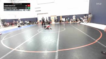 65 lbs Round Of 32 - Aiden Kruttlin, MI vs Rakhman Bataev, NY