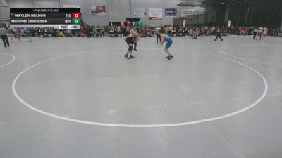 150 lbs Cons. Sub-quarters - Waylon Nelson, Team Idaho vs Murphy Lengkeek, Michigan Premier