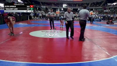 6-7A 185 Quarterfinal - Mallory Ladd, Enterprise HS vs Alaya Spence, Columbia