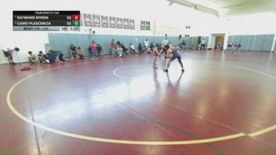 141 lbs Semifinal - Cairo Plascencia, Fresno City College vs Raymond Rivera, Fresno City College