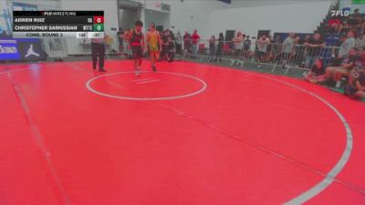 138 lbs Cons. Round 3 - Adrien Ruiz, Bell Gardens vs Christopher Sarkissian, World Team Training Center