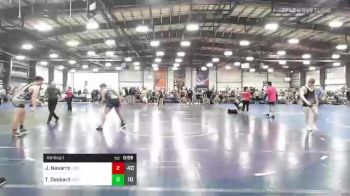 220 lbs Rr Rnd 1 - Jacob Navarro, Indiana Outlaws Black vs Trey Deckard, High Rollers