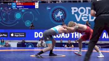 86 kg Finals 1-2 - Joshua Joseph BARR, United States vs Ibragim Kadiev, Individual Neutral Athletes