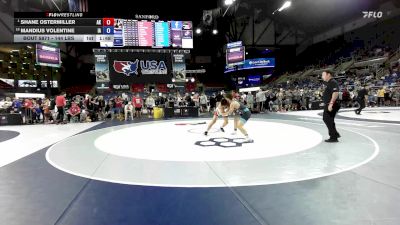 144 lbs Champ. Rd Of 16 - Shane Ostermiller, AK vs Mandius Volentine, IA