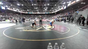 190 lbs Cons. Round 2 - Elijah Kincheloe, Nampa vs Malaqie Covarrubias, Hermiston Oregon