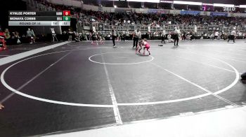 53 lbs Round Of 16 - Kynlee Porter, Hannibal vs Monaya Cobbs, Belleville Little Devils