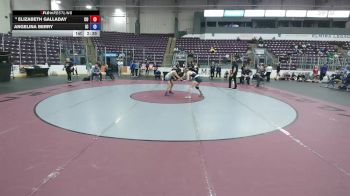 117 lbs Cons. Round 2 - Angelina Berry, Ithaca vs Elizabeth Galladay, Centenary University