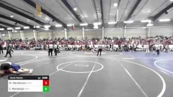 137 lbs Consolation - Malaki Henderson, Westside WC vs CeeJay Manakaja, Southwest Hammers