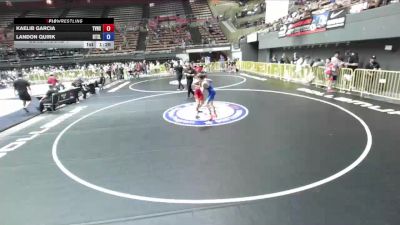 113 lbs Cons. Round 4 - Kaelib Garcia, Temecula Valley High School Wrestling vs Landon Quirk, Beat The Streets - Los Angeles