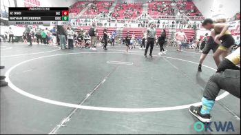 92 lbs Rr Rnd 4 - JZ Osei, OKC Saints Wrestling vs Nathan Sylvester, Choctaw Ironman