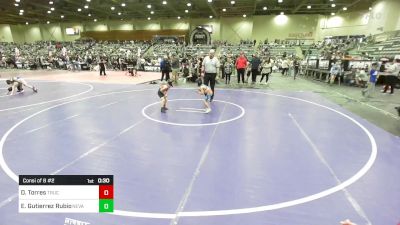 46 lbs Consi Of 8 #2 - Dillon Torres, Truckee WC vs Esteban Gutierrez Rubio, Nevada Elite