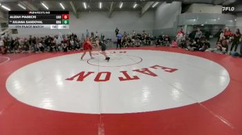 145 lbs 5th Place Match - Juliana Sandoval, Brighton vs Alizah Piasecki, Castle View