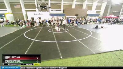 98-108 lbs Round 3 - Kaelyn Nargiel, Sublime Wrestling Academy vs Keely Huffman, COWA