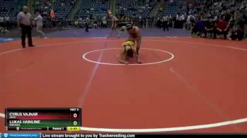 5A - 126 lbs Cons. Round 2 - Lukas Hainline, Emporia vs Cyrus Vajnar, Hays