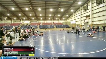 63 lbs Placement (16 Team) - Ari Sobaje, Team Champs vs Mason Worden, Gold Rush Wrestling