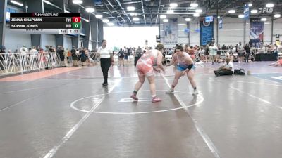 185 lbs Rr Rnd 3 - Jenna Chapman, Wrecking Crew Dream Crushers vs Sophia Jones, Indiana Athena
