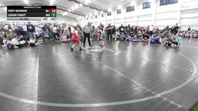 105 lbs Round Robin 4 - Jedidiah Vance, WV Lunatics-Yth vs Nolan Blount, Ares Black-Yth