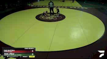 54 lbs Cons. Round 2 - Nash Jirele, Owatonna Wrestling Academy vs Dax Buttell, Mankato West