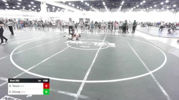 144 lbs Round Of 32 - Giuseppe Tocco, Horizon vs Colin Chung, Royalty WC