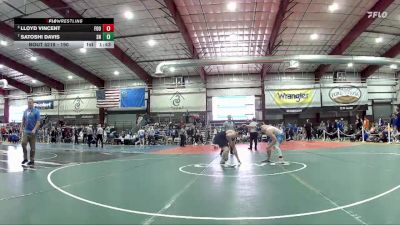 190 lbs Semifinal - Lloyd Vincent, Foothill vs Satoshi Davis, SLAM! Nevada