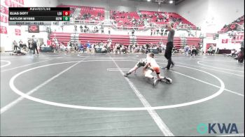 49 lbs Final - Elias Doty, Lexington Wrestling Club vs Baylor Myers, Bridge Creek Youth Wrestling