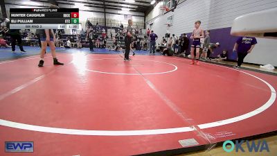 96-100 lbs Rr Rnd 2 - Hunter Caughlin, Buck Pride Wrestling vs Eli Pulliam, Owasso Takedown Club