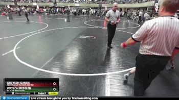 55 lbs 1st Place Match - Waylon Ressler, DC Elite Wrestling vs Greysen Ganski, Team Nazar Training Center