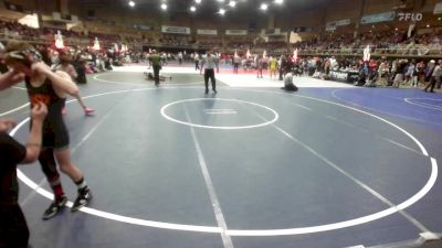 90 lbs Quarterfinal - Caleb Wilson, Brighton WC vs Roland Gilley, Eastside United