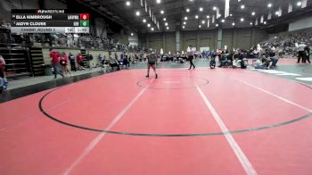 155 lbs Champ. Round 3 - Jadyn Clouse, Gardner Edgerton vs Ella Kimbrough, Lafayette