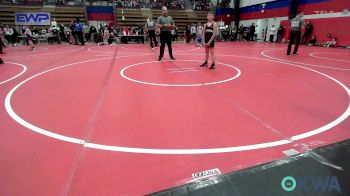 100 lbs Quarterfinal - Asher Lauderdale, Claremore Wrestling Club vs Tayson Ruminer, Sallisaw Takedown Club