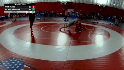 137-140 lbs Round 1 - Jack Richardson, Roncalli vs Kyle Pasco, Batavia