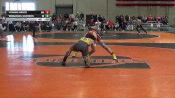 149 lbs Semifinal - Emmanuel Scordos, Baldwin Wallace vs Jovanni Greco, Ohio Northern
