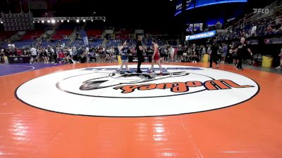 140 lbs Round Of 128 - Lia Hornby, WA vs Veronica Klobnak, IL