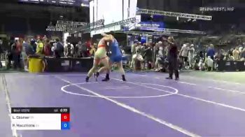 220 lbs Round Of 64 - Lucas Coomer, Ohio vs Peter Talon Macchione, Alaska