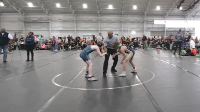 84 lbs Round 2 (4 Team) - Brennan Hart, Meridian Maniacs vs Easton Walden, Southwest Select