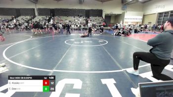 101 lbs Rr Rnd 8 - Caleb Kosko, Grit Mat Club vs Tristan Dee, Shore Thing Surf