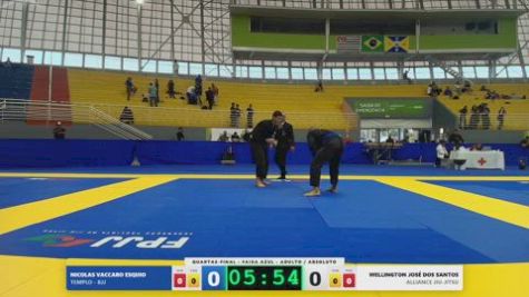 WELLINGTON JOSÉ DOS SANTOS vs NICOLAS VACCARO ESQUIO 2026 FPJJ Circuito Paulista GI Etapa 3